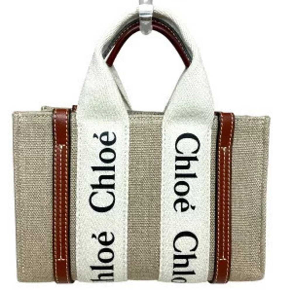 Chloe Woody Tote Bag Shoulder